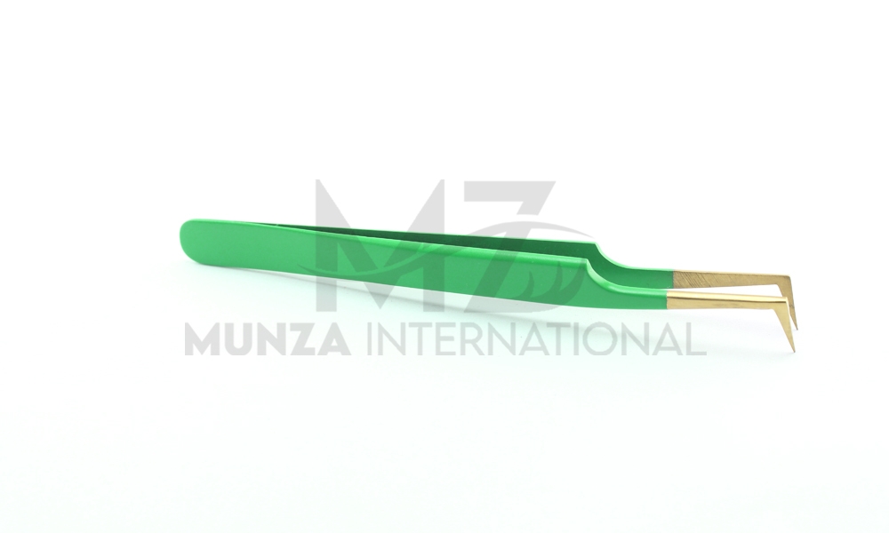 Green Gold Tweezers